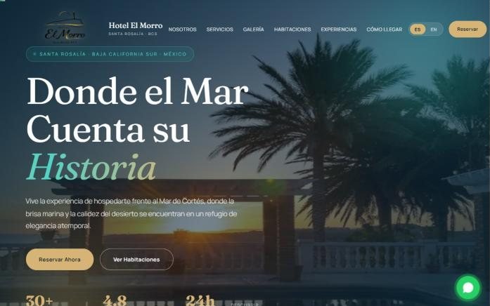 Hotel El Morro — Portada del sitio
